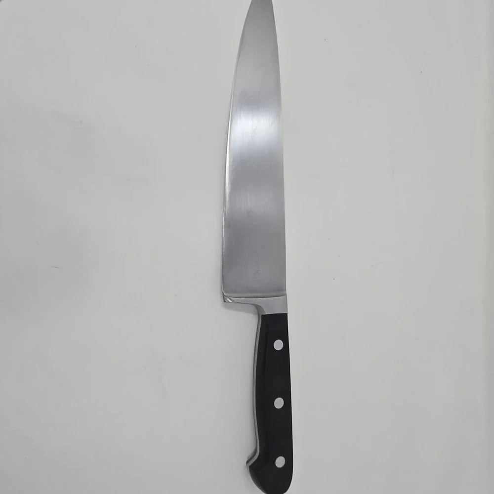 F. Dick Competition Chef Knife Johnson & Wales University 8.5 Inch Blade Black